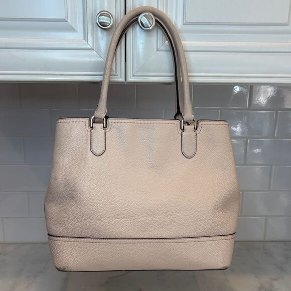 Kate Spade Pebbled Leather Tassel Large Tote Shoulder Bag - Picture 4 of 16